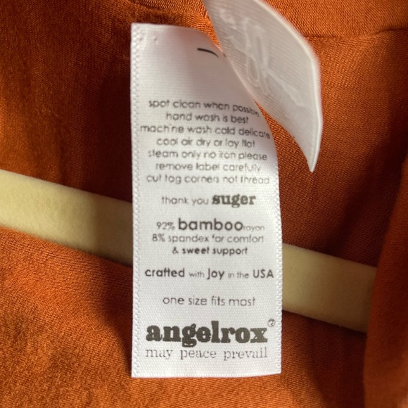 Angelrox Cardi Jacket Sweater Bamboo One Size Fits Most - Picture 4 of 9